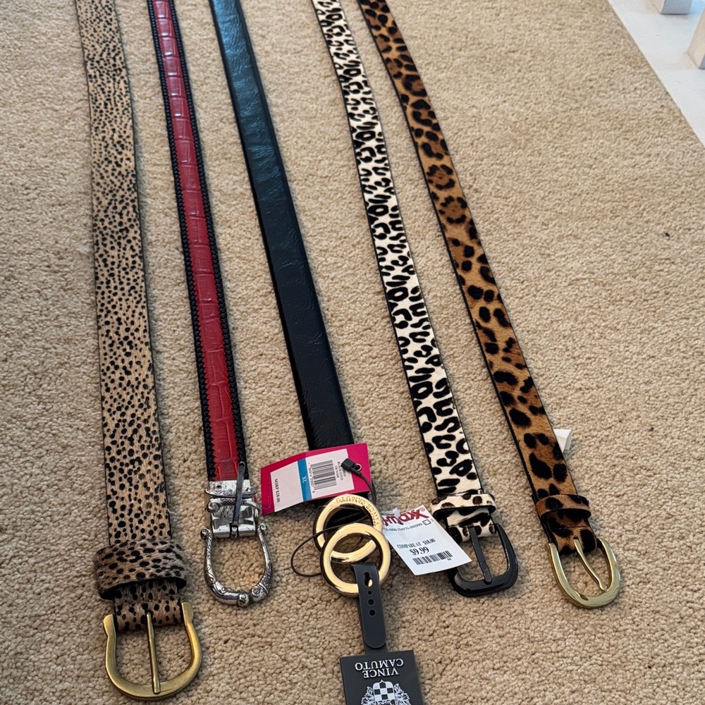 Brighton Leopard and Black Belt Collection